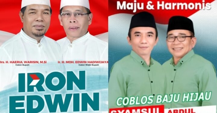 Pasangan Lutfi Wahid atau Iron Edwin Diunggulkan Menang