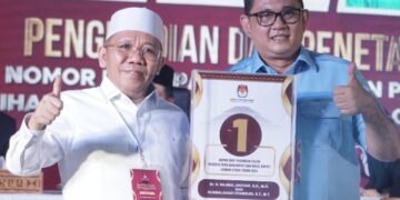 Dapat Nomor Urut 1, Najmul-Kus Berharap Masyarakat Bersatu Memenangkan Pilbub Lombok Utara