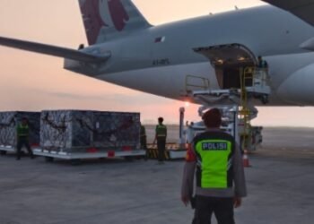 Berdatangan, Polisi Kawal Logistik MotoGP