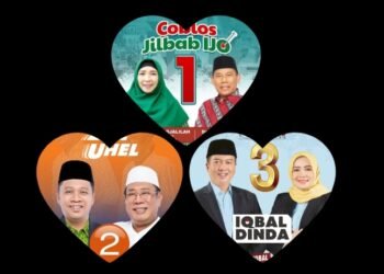 Nomor Pencoblosan Ditetapkan, Tiga Paslon Siap Tempur