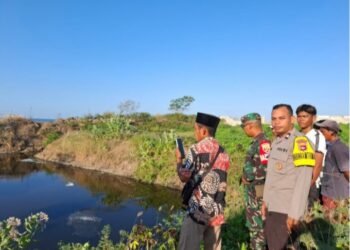 Siswa MI Tewas di Pengolahan Air Limbah Tambak Udang Victory Desa Belanting