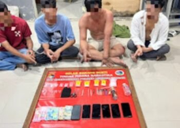 Komplotan Narkoba dan Bandarnya ditangkap Polres Lombok Tengah