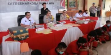 Narkoba Marak, Bulan September dan November Polda NTB Ungkap 116 Kasus