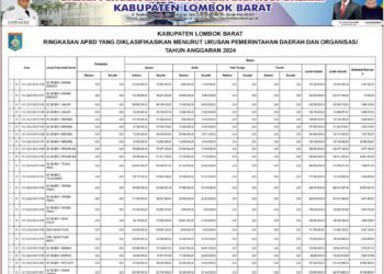 Informasi laporan keuangan BPKAD Kabupaten-kabupaten Lombok Barat (6)