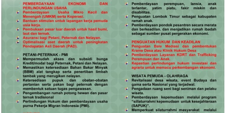 Sosialisasi Visi Misi Calon Bupai dan Wakil Bupati Kabupaten Lombok Timur H.M. Syamsul Lutfi – H. Abdul Wahid (4)