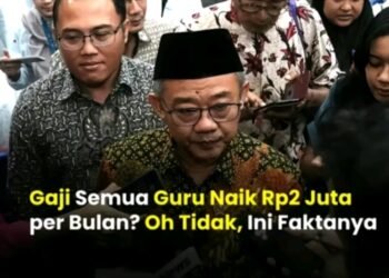 Halo..Apa Kabar Kenaikan Gaji Guru 2 Juta Setiap Bulannya