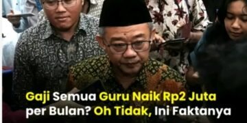 Halo..Apa Kabar Kenaikan Gaji Guru 2 Juta Setiap Bulannya