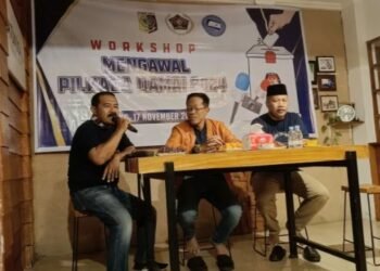 PWI  dan Fwmo Lotim Gelar Workshop Kawal Pilkada Damai
