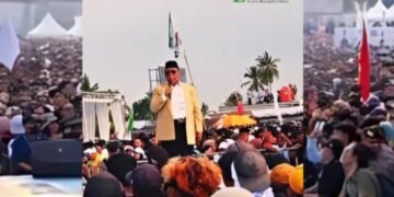 Kampanye Akbar Iqbal Dinda, TGH Hazmi Serukan Masyarakat NTB Pilih Nomor 3