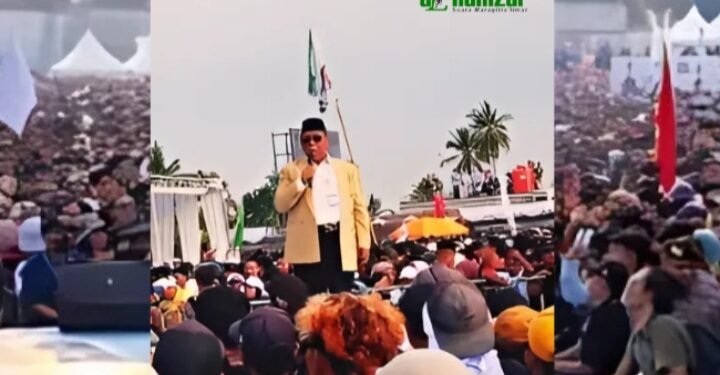 Kampanye Akbar Iqbal Dinda, TGH Hazmi Serukan Masyarakat NTB Pilih Nomor 3