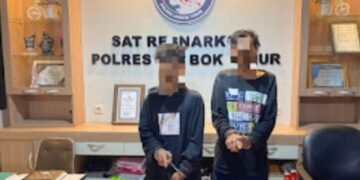 Polres Lotim Gagalkan Peredaran 5 Kilogram Sabu, Dua Warga Kecamatan Aikmel Ditangkap