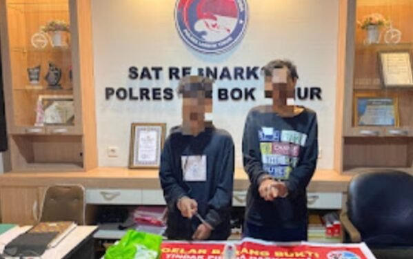 Polres Lotim Gagalkan Peredaran 5 Kilogram Sabu, Dua Warga Kecamatan Aikmel Ditangkap