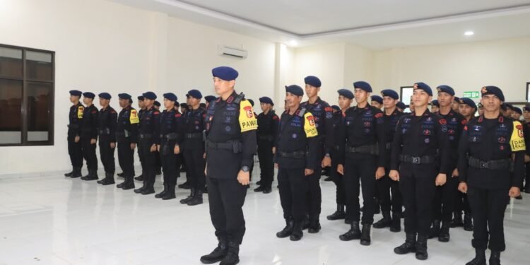 Usai Pilkada BKO Korps Brimob Polri Ditarik dari Lombok Utara