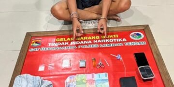 Edarkan Narkoba, Remaja di Lombok Tengah Ditangkap, Satu poket Sabu Diamankan Polisi