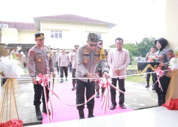 Barak Siaga  Polres Lombok Tengah Diresmikan