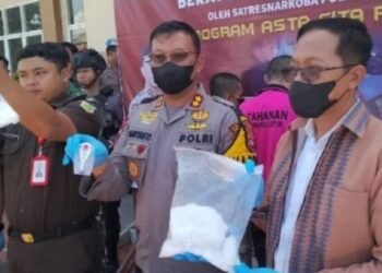 Lotim Darurat Narkotika, Sabu 5,2 Kilogram Dimusnahkan,