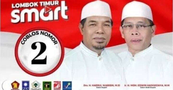 Sah, Iron-Edwin Jadi Bupati dan wakil Bupati Lombok Timur 2024-2029