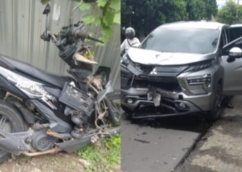 Tabrakan Sepeda Motor Lawan X Pander Pelajar 15 Tahun Meninggal Dunia
