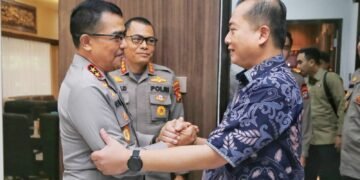 Gubernur Terpilih Miq Iqbal Temui Kapolda NTB