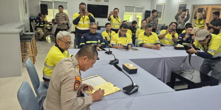 Polda NTB dan AMNT Tandatangani PKT Obvitnas 2025