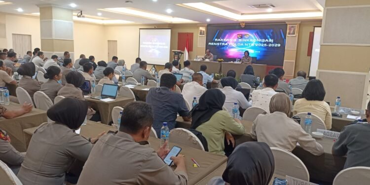 Polda NTB Gelar Rakernis Sinkronisasi Renstra dan Renja 2025