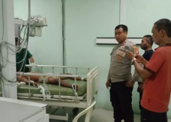 Pencuri Motor Babak Belur Diamuk Massa