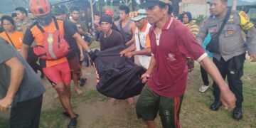 Mayat Tanpa Identitas Ditemukan Mengapung di Pantai  Are Guling Kuta Lombok Tengah