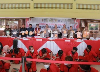 NTB Darurat Narkoba, Awal Tahun 2025 Polda Ungkap165 Kasus, Tangkap 248 Tersangka