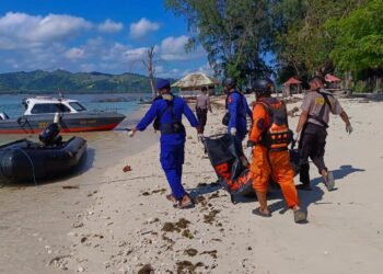 Wisatawan Gili Naggu Sekotong Heboh, Mayat Tanpa Identitas Terdampar di Pantai