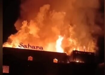 Cafe Sahara Senggigi Ludes Diamuk si Jago Merah