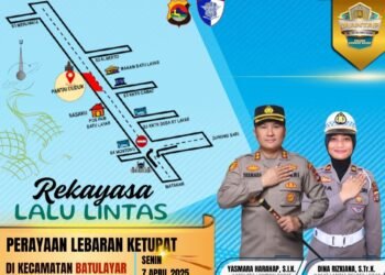 Antisipasi Macet, Polisi Alihkan Arus untuk Lebaran Topat 2025