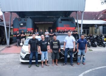 Rampas Kendaraan di Jalan, 5 Debt Collector di Tangkap Tim Jatanras Polda NTB