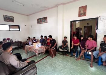 Anak Panti Asuhan Patmos Bahagia Dikunjungi Subdit Binpolmas Polda NTB