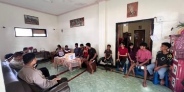 Anak Panti Asuhan Patmos Bahagia Dikunjungi Subdit Binpolmas Polda NTB