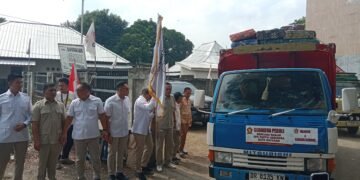 Peduli Korban Banjir Mataram, Fathul Bahri Bersama Gerindra NTB Kirim Bantuan Logistik