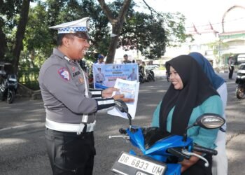 174 Pengendara di Tilang Polres Lombok Tengah Selama 3 Hari Operasi Patuh Rinjani 2025