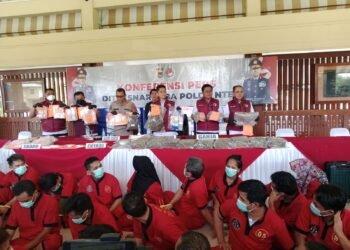 Kurun Waktu Mei Juli Polda NTB Sukses Ungkap 32 Kasus Narkoba, 45 Tersangka Ditangkap