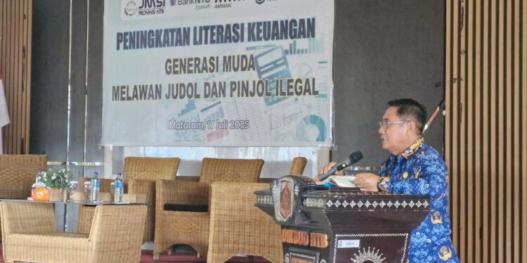Kadis Dikbud NTB Buka Pelatihan Peningkatan Literasi Keuangan Lawan Judol dan Pinjol Ilegal