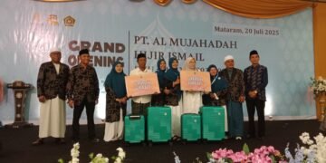 Dua Orang Dapat Doorprize Umroh Gratis, PT Al Mujahadah Hijir Ismail Berikan Kemudahan Dalam Ibadah Umrah