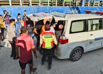 Polisi Olah TKP Mayat ABK di Atas Kapal KM. Sherly Indah