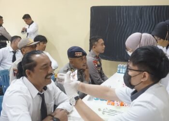 Trs Urine Dadakan Ratusan Personil Brimob Polda NTB, Bersih dari Narkotik
