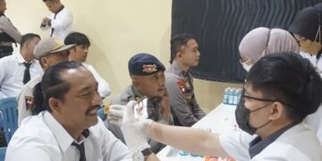 Trs Urine Dadakan Ratusan Personil Brimob Polda NTB, Bersih dari Narkotik