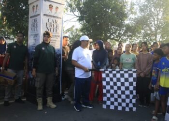 Bupati LAZ : Lepas Jalan Sehat CFN, Masyarakat Sehat dan UMKM Gembira