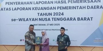Lombok Barat Raih WTP yang ke 11 Kali