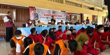 Polda NTB Sukses Ungkap Kasus Narkoba, 23 Tersangka Ditangkap