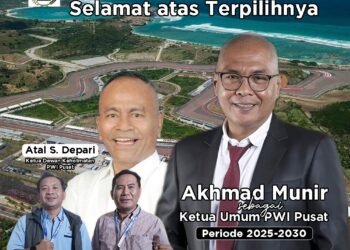 Mengantongi 52 Suara dari Hendri Ch 36, Ahmad Munir Terpilih Jadi Ketua PWI Pusat