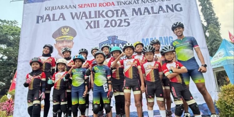 TIGA ATLET LOMBOK BARAT BORONG PRESTASI DI KEJUARAAN SEPATU RODA PIALA WALIKOTA MALANG