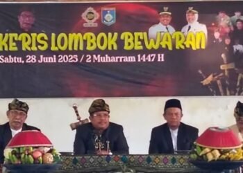 Ritaul Mandian Keris Sasak, Bupati LAZ : Mari Lestarikan Budaya dan Kemas Menjadi Even Pariwisata