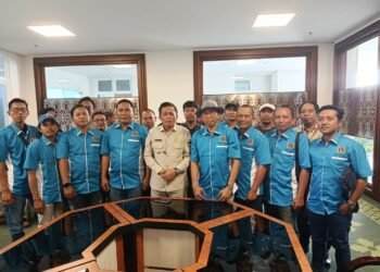 Bupati Loteng Sambut Hangat Pengurus PWI NTB, Bicarakan Sinergi Pers