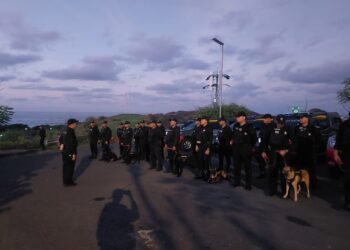 Polda Jawa Timur Back Up Pengamanan MotoGP Internasional Mandalika Lombok